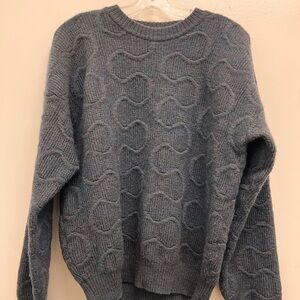 Vintage 100% Wool Textured Sweater